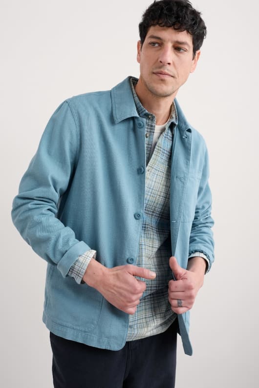 los hombres de bien wright trabajador de la chaqueta