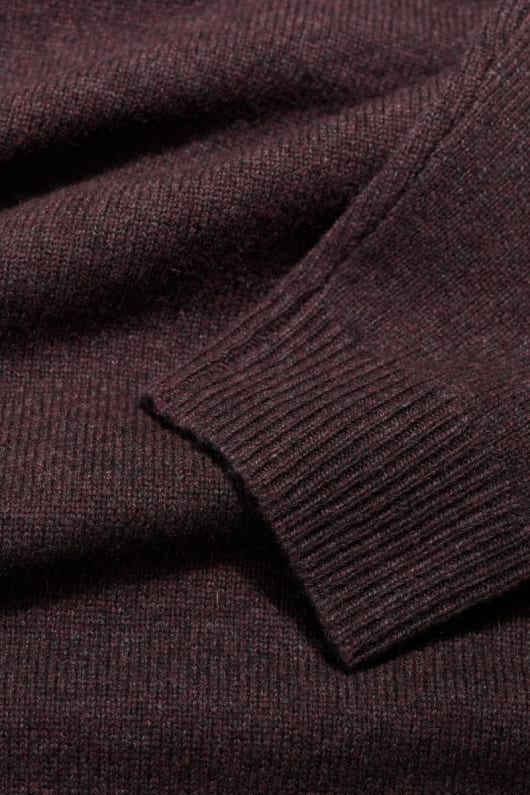 los hombres cleer mezcla de lana de cordero cardigan