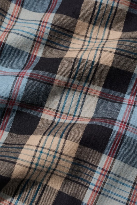 los hombres de connerton pijama de pantalones en gots-algodón orgánico certificado de franela