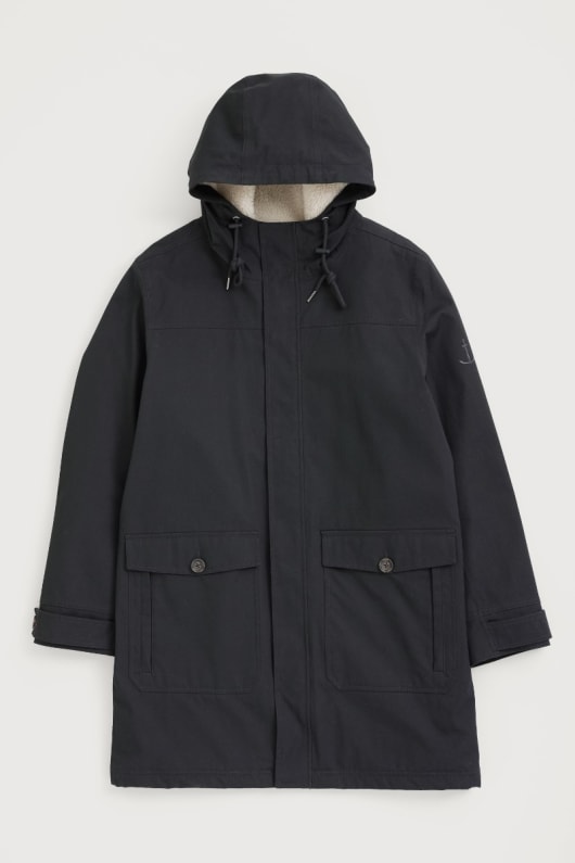 los hombres tidesman capa impermeable