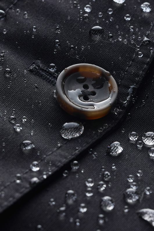 los hombres tidesman capa impermeable
