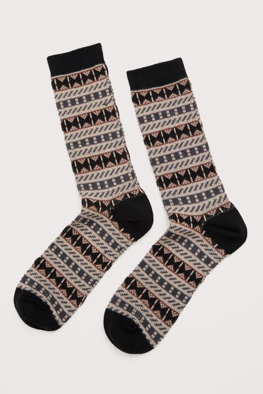 los hombres de bloomin buena fair isle calcetines