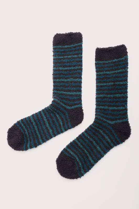 corta de hombres fluffies calcetines