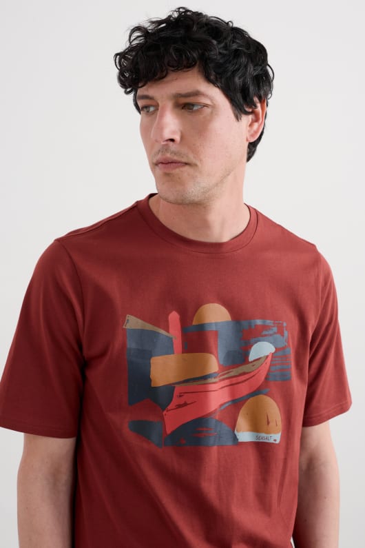 los hombres midwatch orgánica de algodón t-shirt