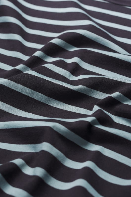 los hombres de cuello camisa de marinero en gots-algodón orgánico certificado