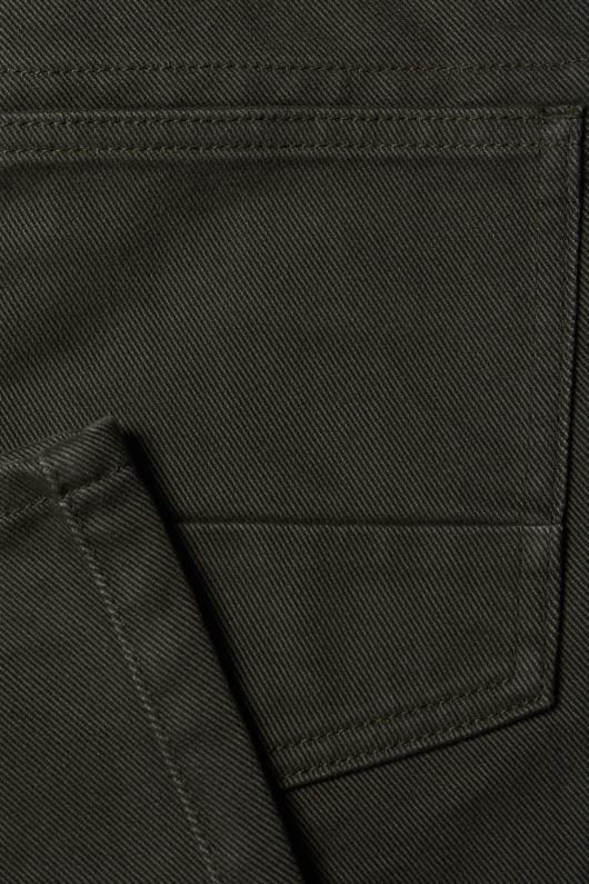 los hombres de la tala de pierna recta pantalones