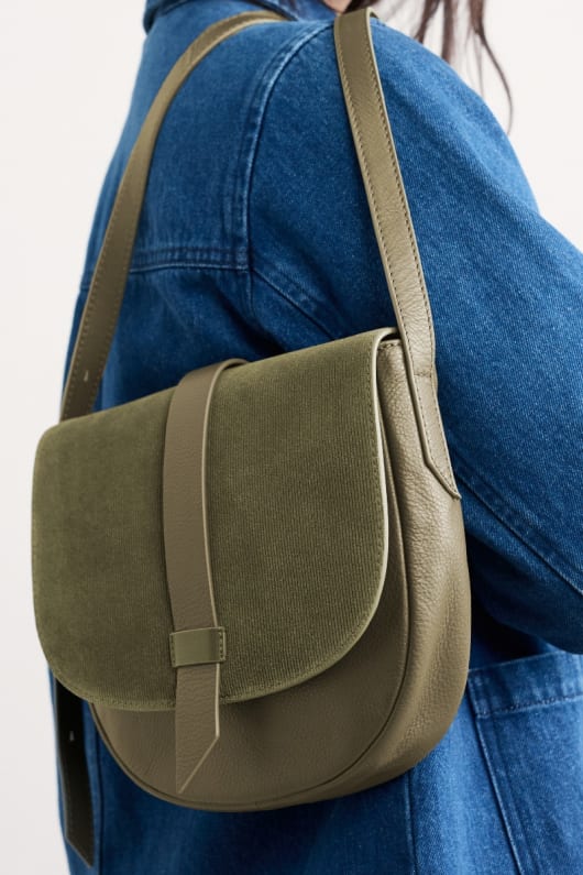 bellevalia de cuero de la cruz bolsa de cuerpo
