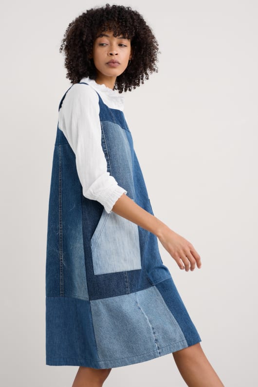 más allá de retro x seasalt calican delantal vestido