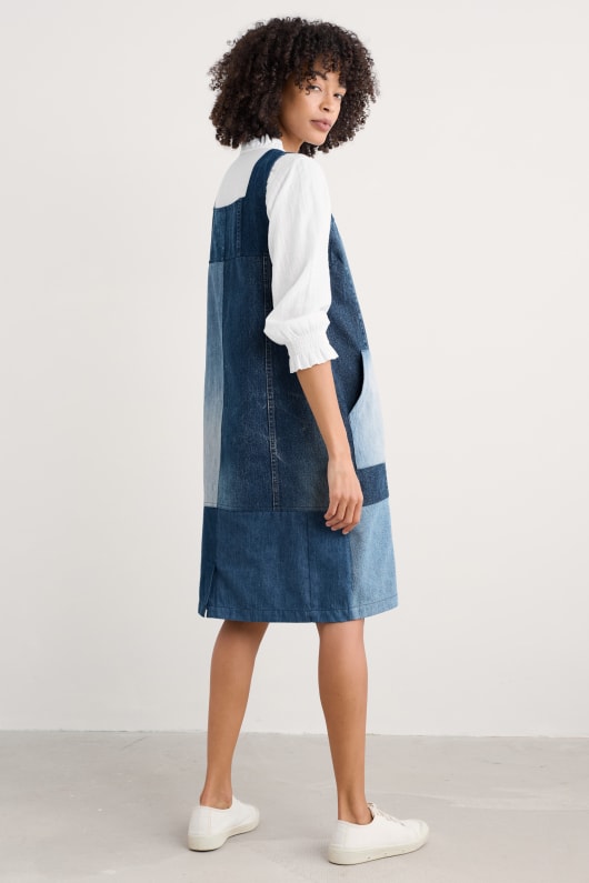 más allá de retro x seasalt calican delantal vestido