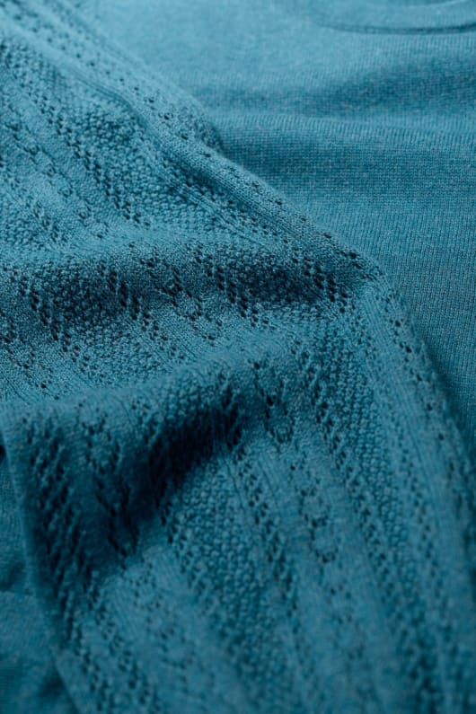 gaviota de vestir de tejidos de punto en gots-algodón orgánico certificado