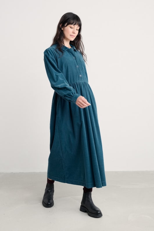 rosina estilo de la camisa de vestido midi