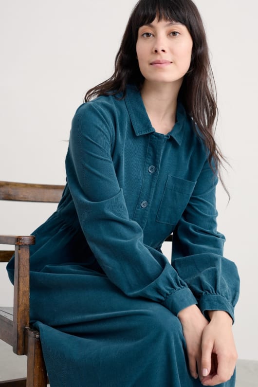 rosina estilo de la camisa de vestido midi