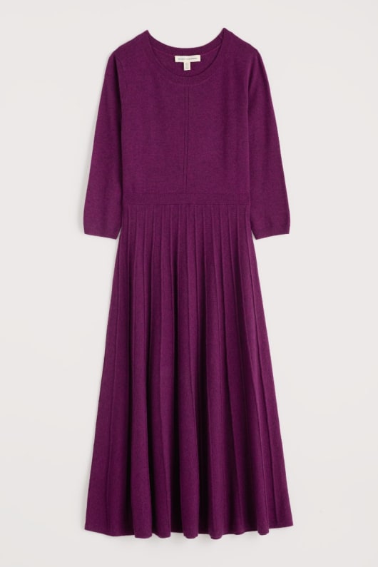 canción popular de punto vestido midi