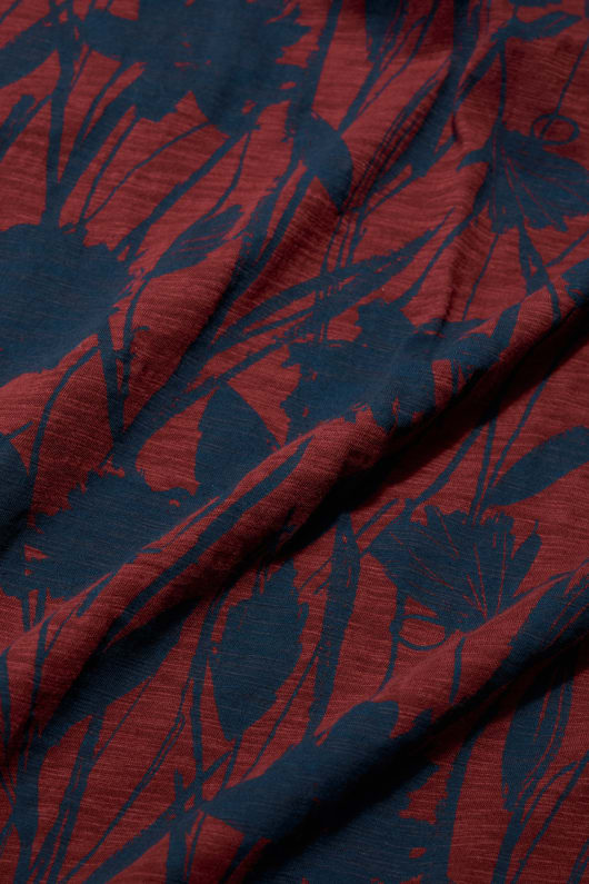 chapelle manga 34 vestido en gots-algodón orgánico certificado jersey