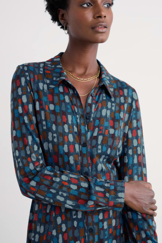 costa de jersey camisa de vestir