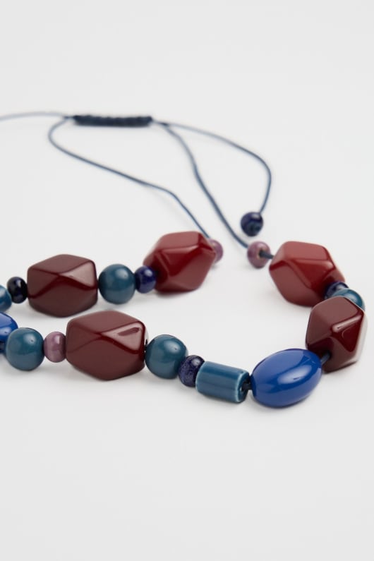 colenso con cuentas de collar