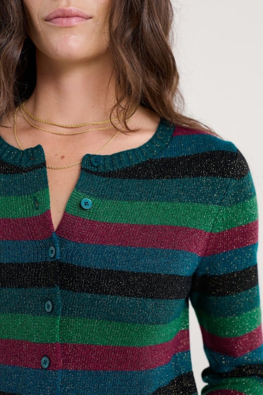 tern marea brillo merino mezcla cardigan