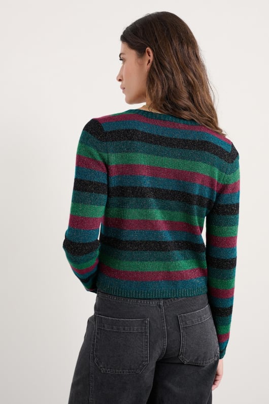 tern marea brillo merino mezcla cardigan