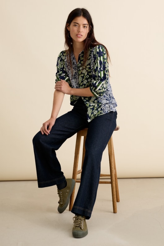 seasalt circular esperanza cottage blusa