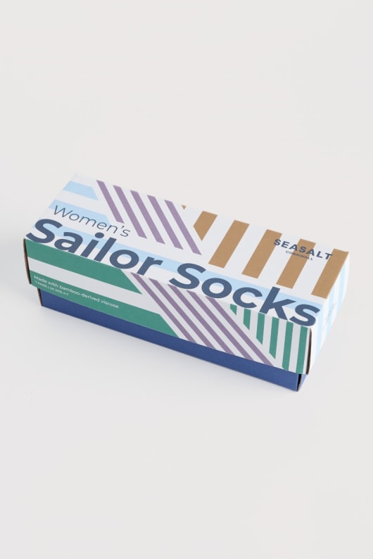 caja de regalo de 7 mujeres de marinero calcetines