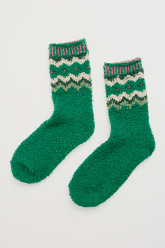 de las mujeres a corto fluffies calcetines