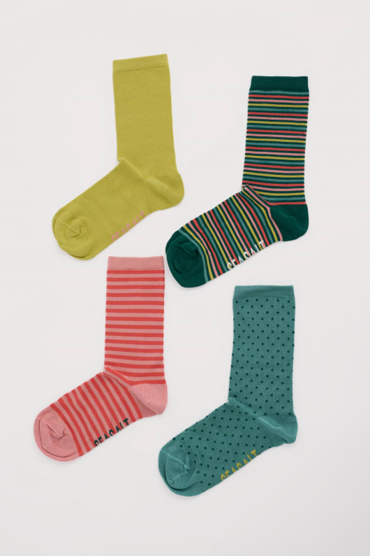 caja de regalo de 4 mujeres de marinero calcetines