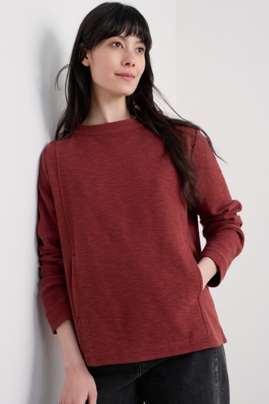 topshell sudadera de algodón orgánico