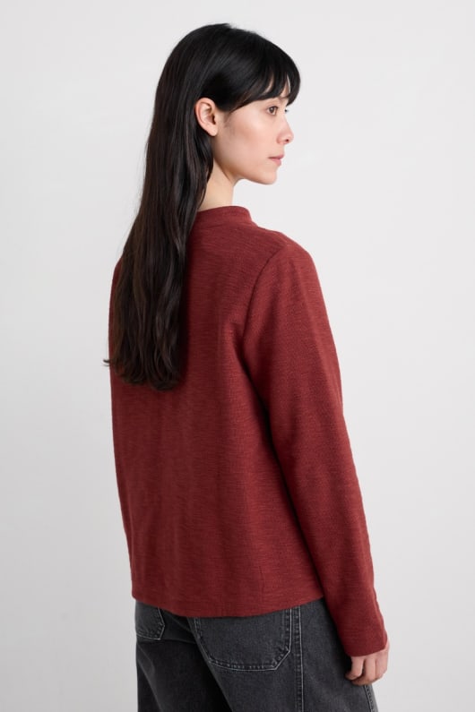 topshell sudadera de algodón orgánico