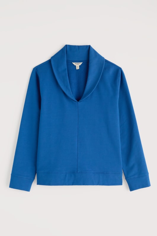 nudo berry sudadera de cuello chal