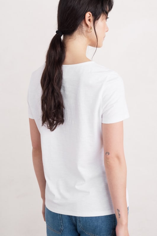 camerance t-shirt en gots-algodón orgánico certificado