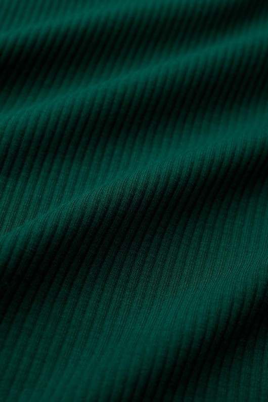la avellana de la parte superior de la costilla en gots-algodón orgánico certificado jersey