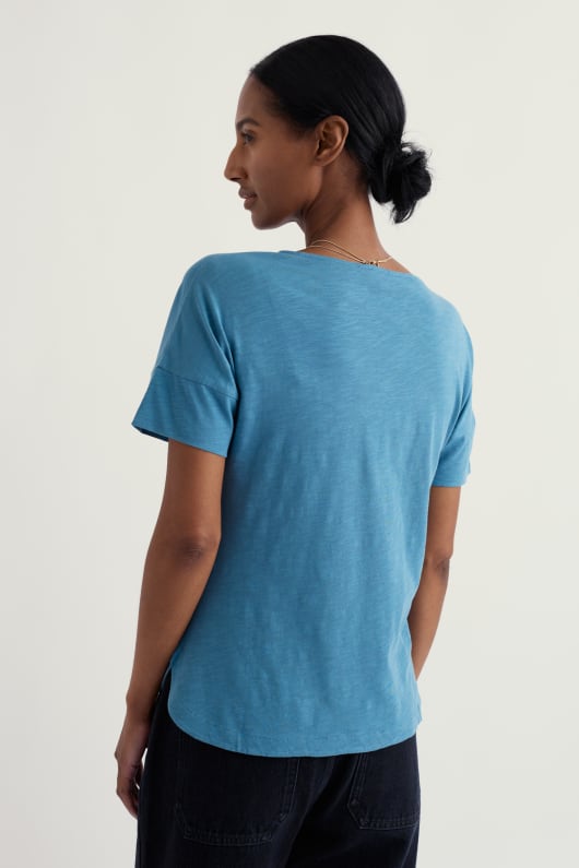 bryher ver t-shirt en gots-algodón orgánico certificado