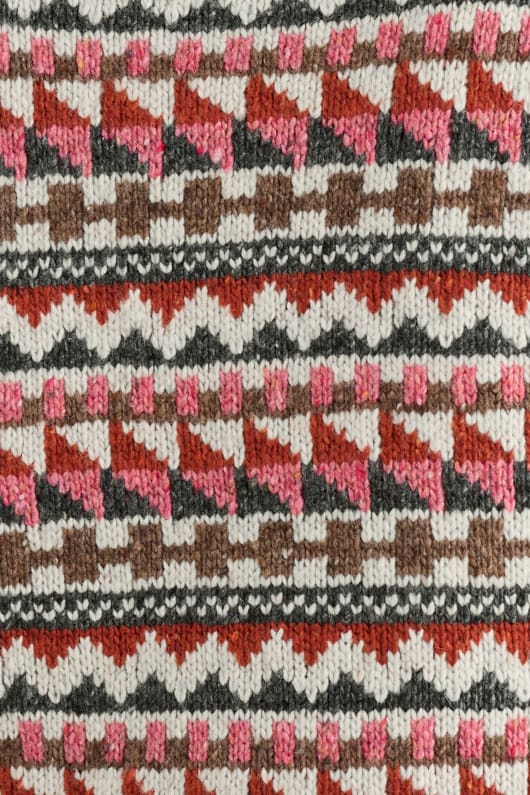 dawson recogida de fair isle chaleco