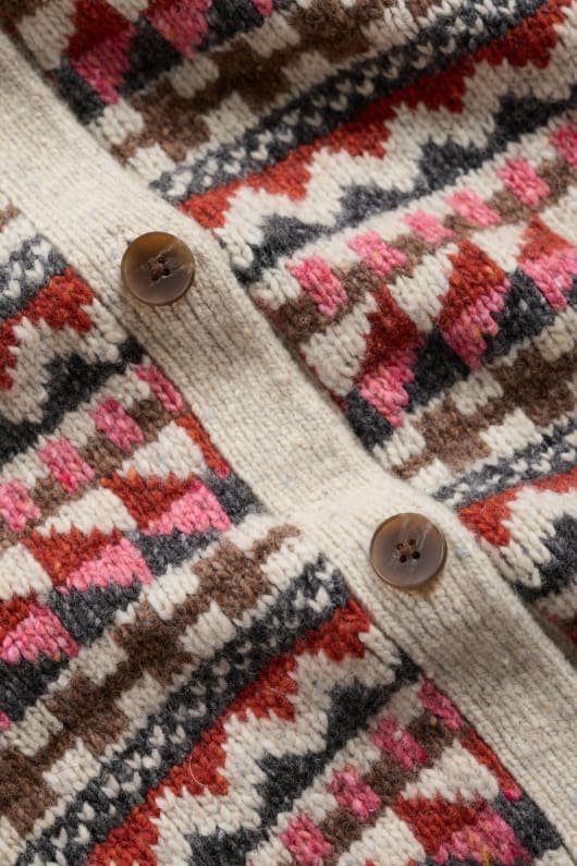 dawson recogida de fair isle chaleco