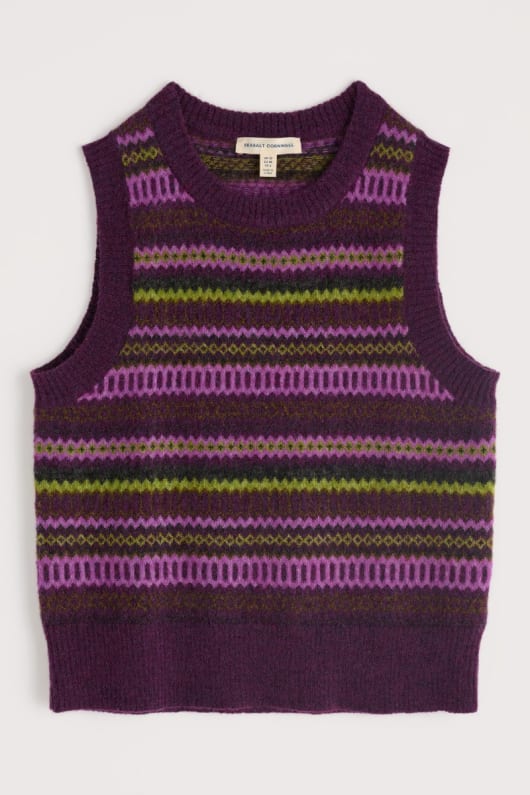 annik fair isle chaleco