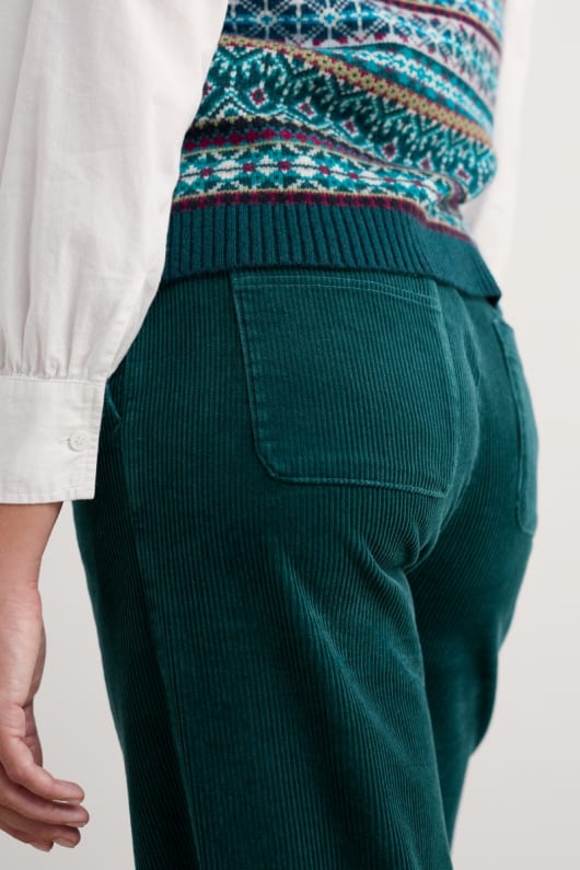 dillwyn ancho de la pierna del cordón de los pantalones