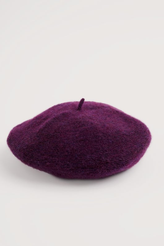 punta de la aguja de mohair mezcla de beret
