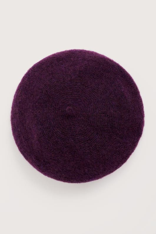 punta de la aguja de mohair mezcla de beret