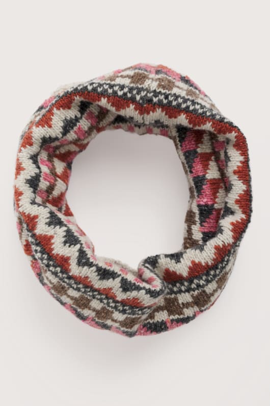 weatherhill fair isle de lana mezcla redecilla
