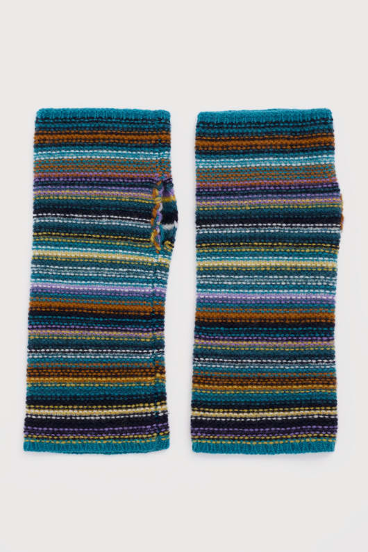 afrutado guantes fingerless